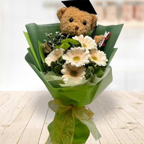 Love Carier-Graduation Flower Bouquet