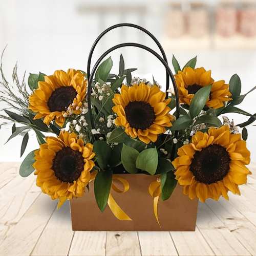 Sunflower Arrangement-Get Well Flower Delivery Singapore