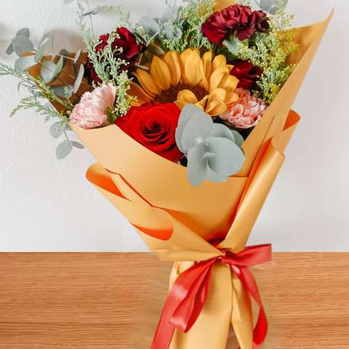 Bouquet Vibrant Magical-Sending Thank You Flowers Online