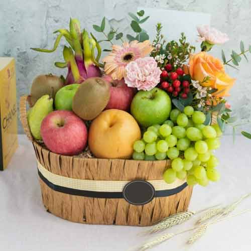 - Fruit And Flower Basket Delivery