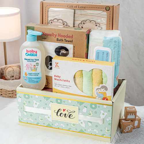 Truely Organic Maximum Touchy Child Hamper