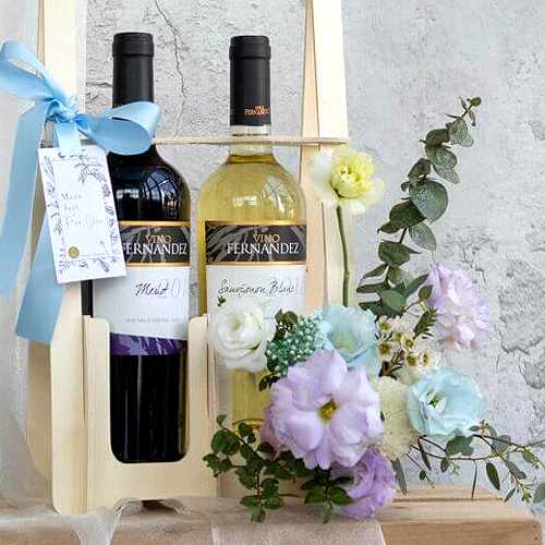 Surprising Celebration Hamper-Thank You Wine Gift Delivery Singapore