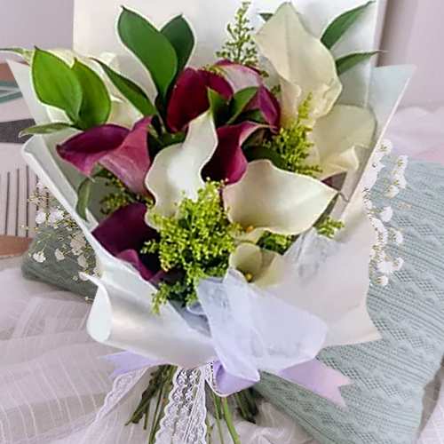 Calla Lilies-Calla Lilies Bouquet Send To Singapore